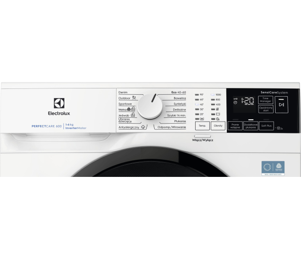 Pralka Electrolux EWS6406BP SensiCare 600 Slim 6kg 1000obr SensiCare SoftPlus Eco TimeManager - 1363945 - zdjęcie 3